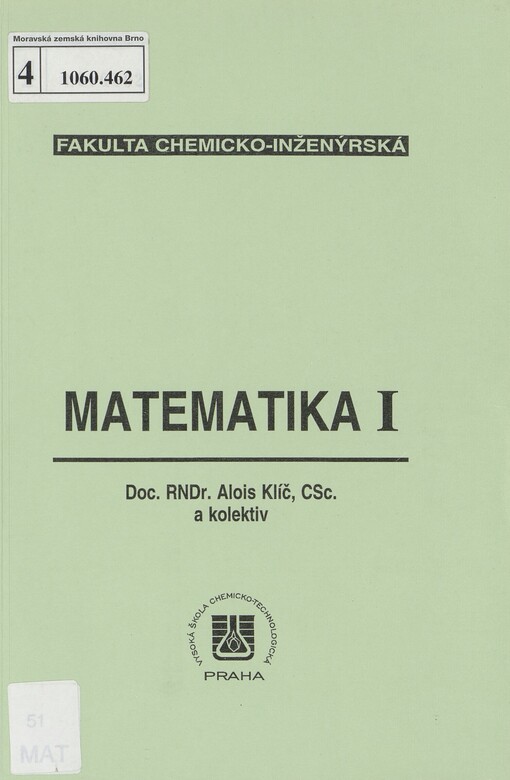 Matematika I