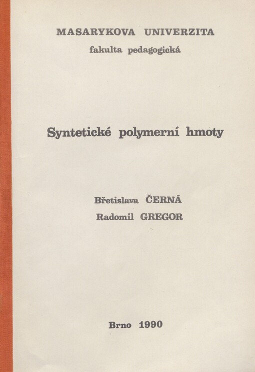 Syntetické polymerní hmoty