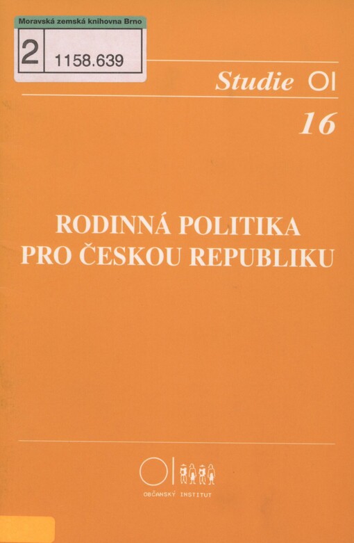 Rodinná politika pro Českou republiku