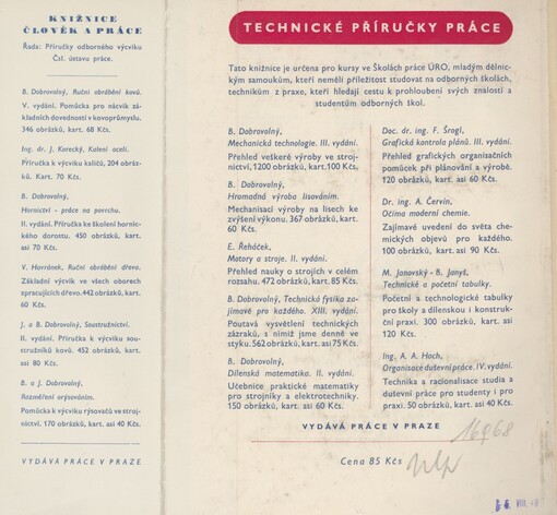 Motory a stroje: Nauka o částech strojů, motorech, dopravních a pracovních strojích s příklady konstrukcí