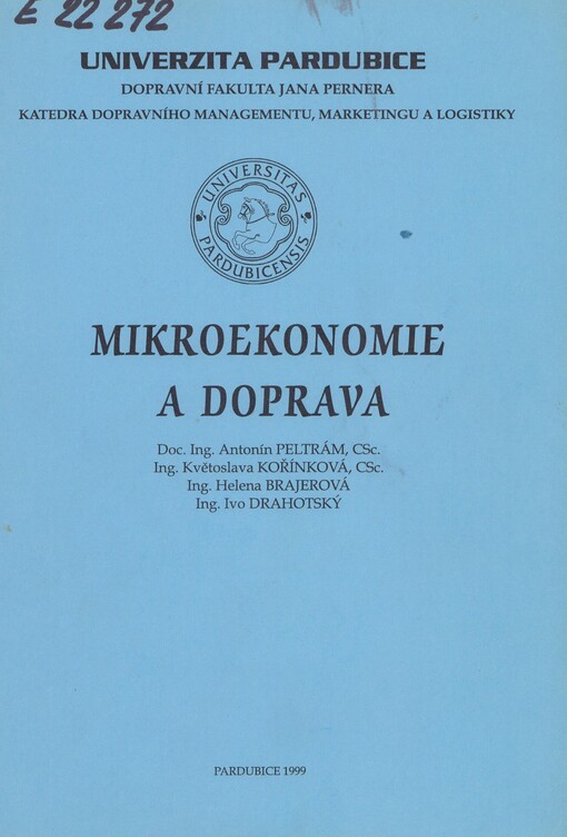 Mikroekonomie a doprava