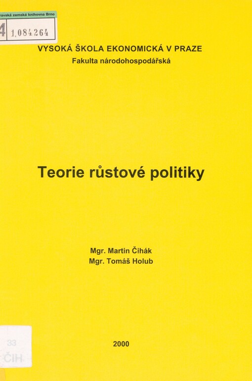 Teorie růstové politiky