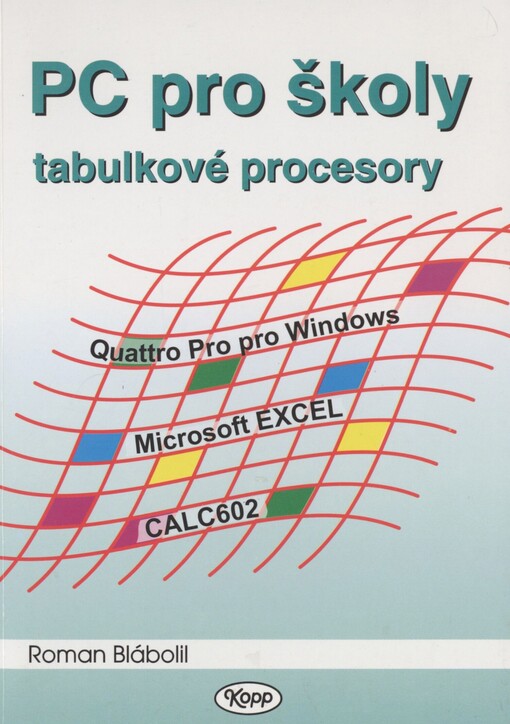 PC pro školy: tabulkové procesory