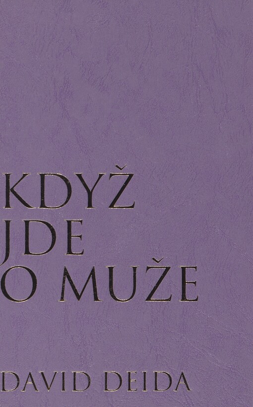 Když jde o muže