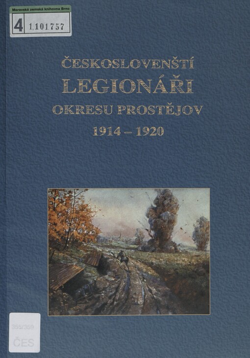 Českoslovenští legionáři okresu Prostějov 1914-1920