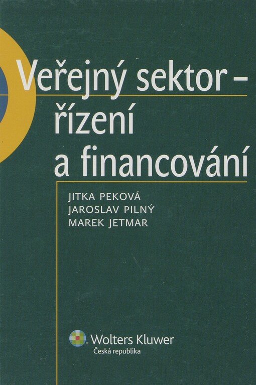 Veřejný sektor - řízení a financování