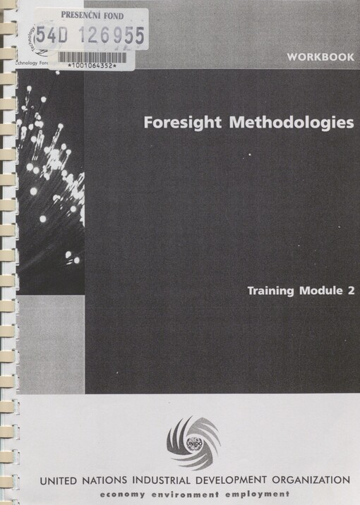Foresight methodologies: training module 2 : workbook