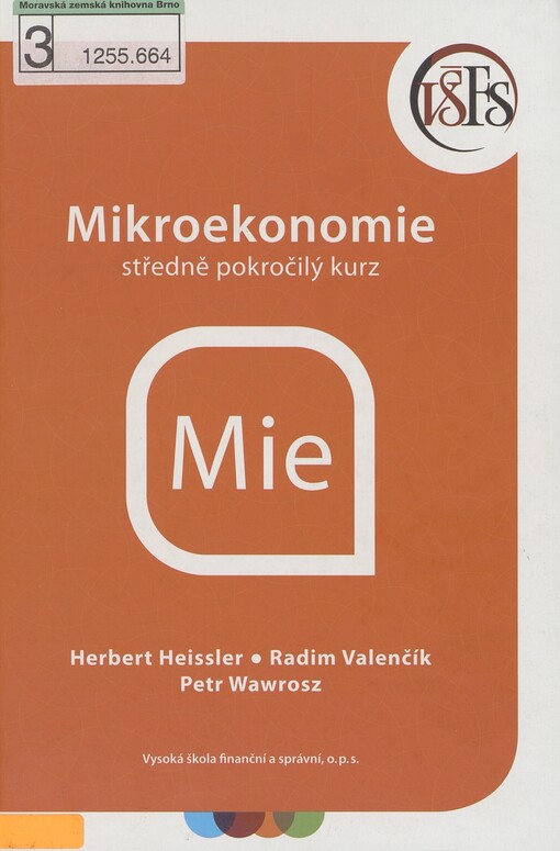 Mikroekonomie: středně pokročilý kurz