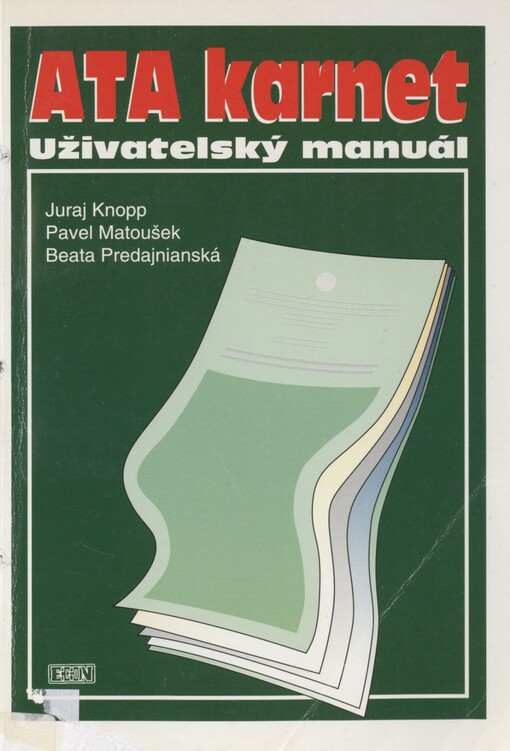 ATA karnet: uživatelský manuál