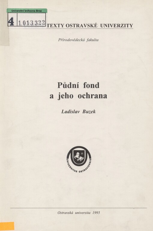 Půdní fond a jeho ochrana
