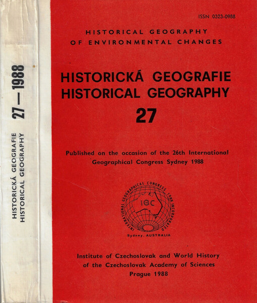 Historická geografie = Historical geography