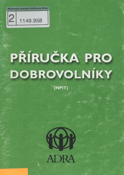 Příručka pro dobrovolníky: (NPIT)