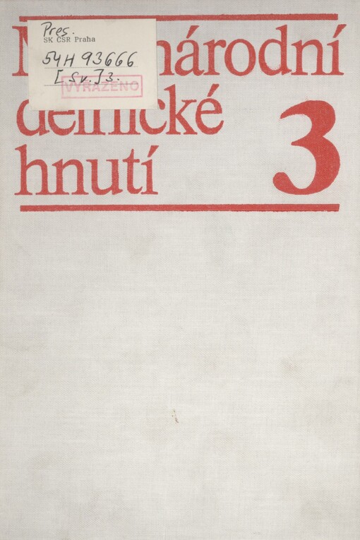 Mezinárodní dělnické hnutí: historické a teoretické otázky. 3. Začátek revolučních bitev 20. století
