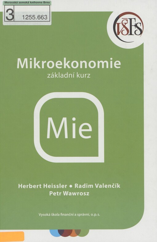 Mikroekonomie: základní kurz
