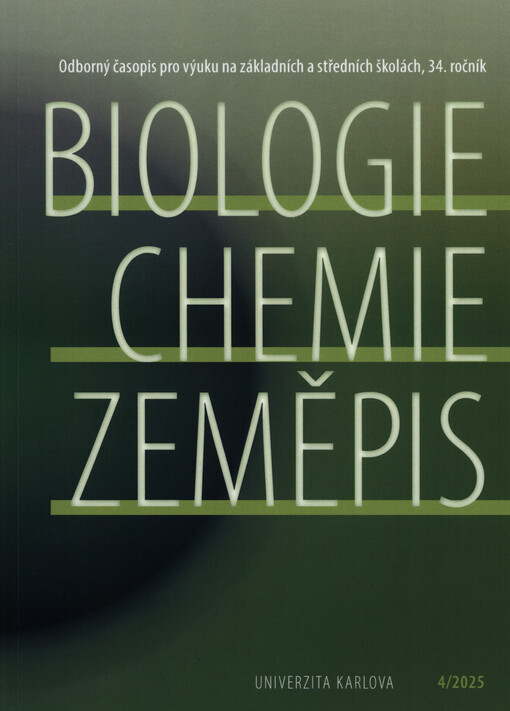 Biologie, chemie, zeměpis : časopis pro výuku přírodovědných předmětů na základních a středních školách
