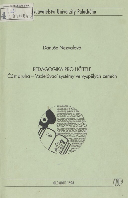 Pedagogika pro učitele. Část 2. Vzdělávací systémy ve vyspělých zemích