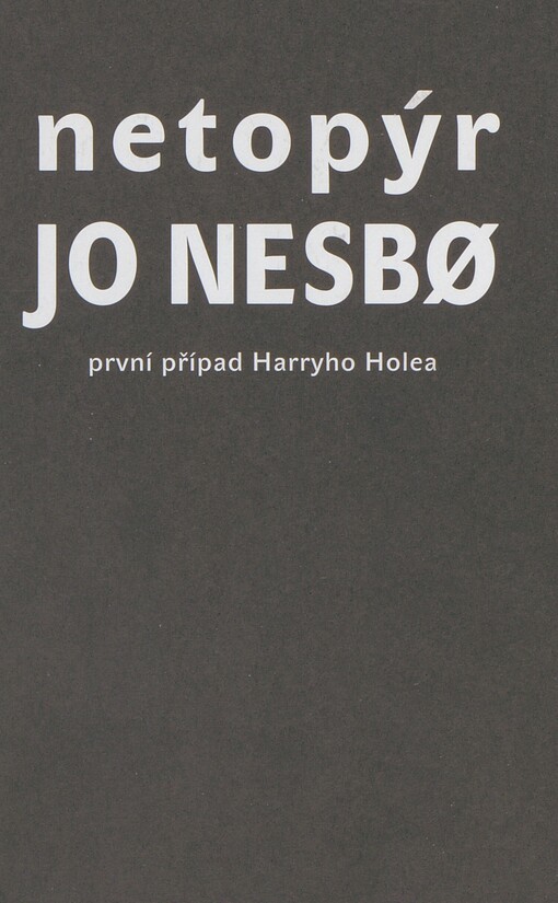 Netopýr: první případ Harryho Holea