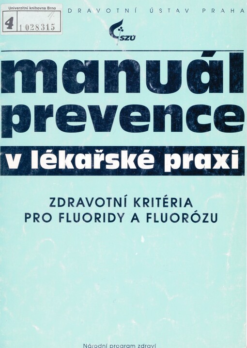Manuál prevence v lékařské praxi