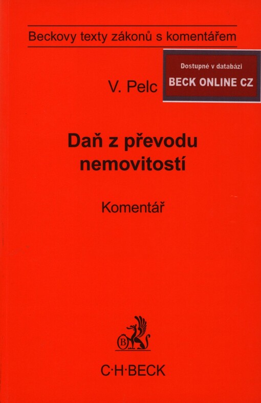 Daň z převodu nemovitostí: komentář
