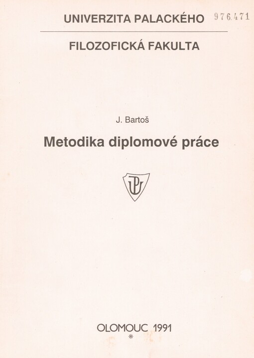 Metodika diplomové práce