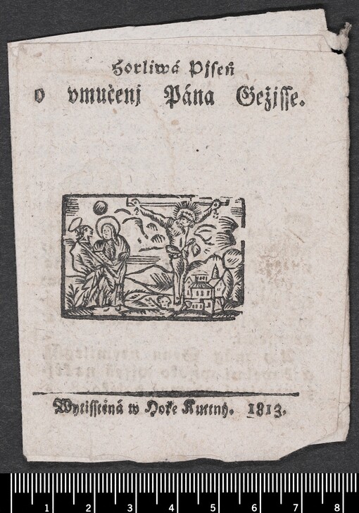 Horliwá Pjseň o vmučenj Pána Gežjsse