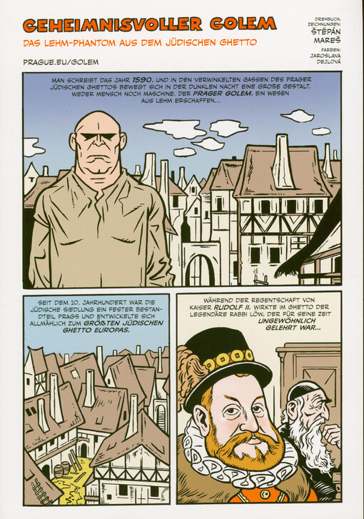 Geheimnisvoller Golem : das Lehm-Phantom aus dem jüdischen Ghetto
