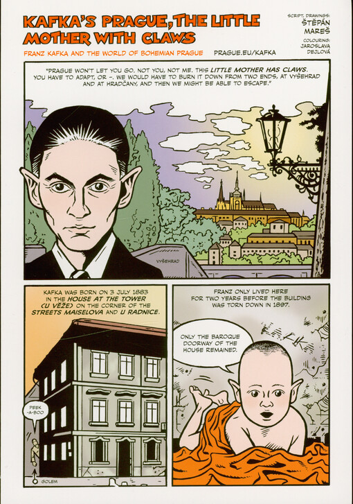 Kafka's Prague, the little mother with claws : Franz Kafka and the world of Bohemian Prague