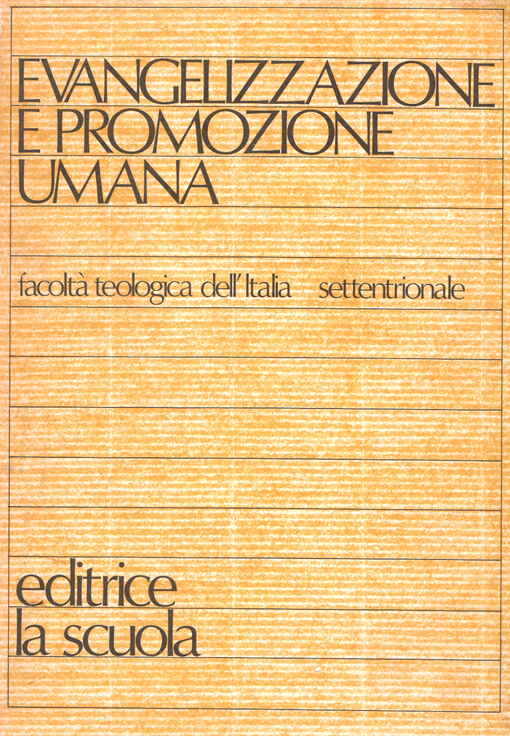 Evangelizzazione e promozione umana