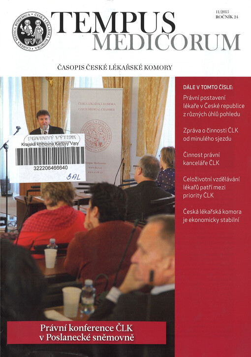 Tempus medicorum : časopis České lékařské komory