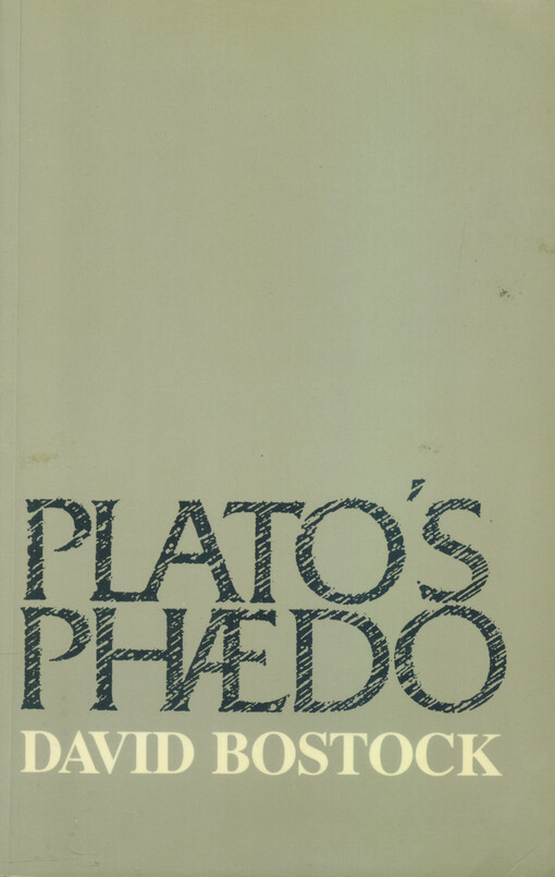 Plato's Phaedo