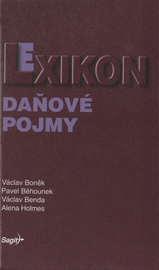 Daňové pojmy
