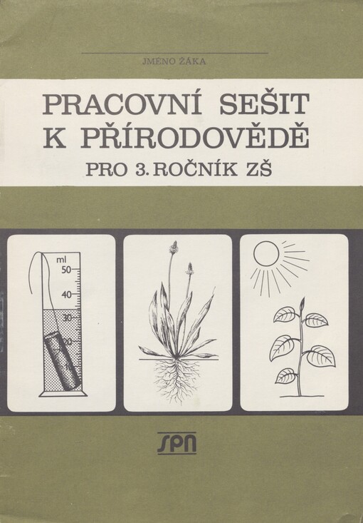 Pracovní sešit k Přírodovědě pro 3. ročník ZŠ