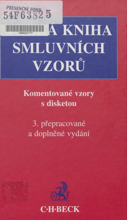 Velká kniha smluvních vzorů