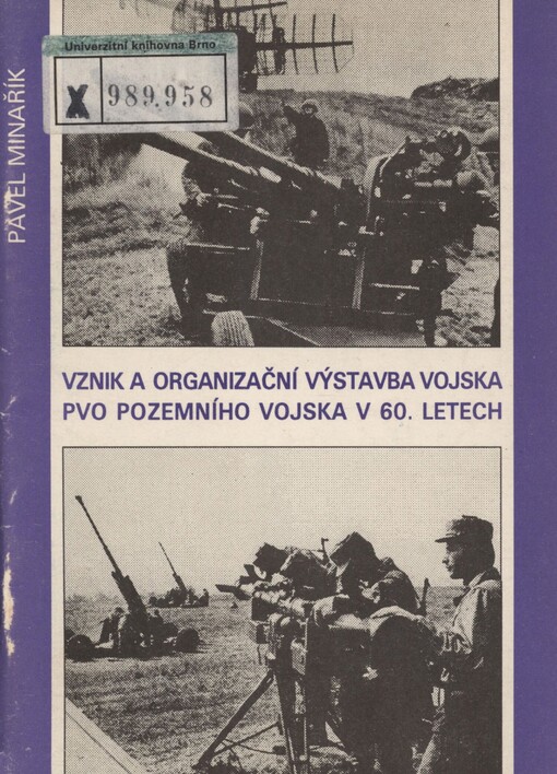 Vznik a organizační výstavba vojsk PVO pozemního vojska v 60. letech