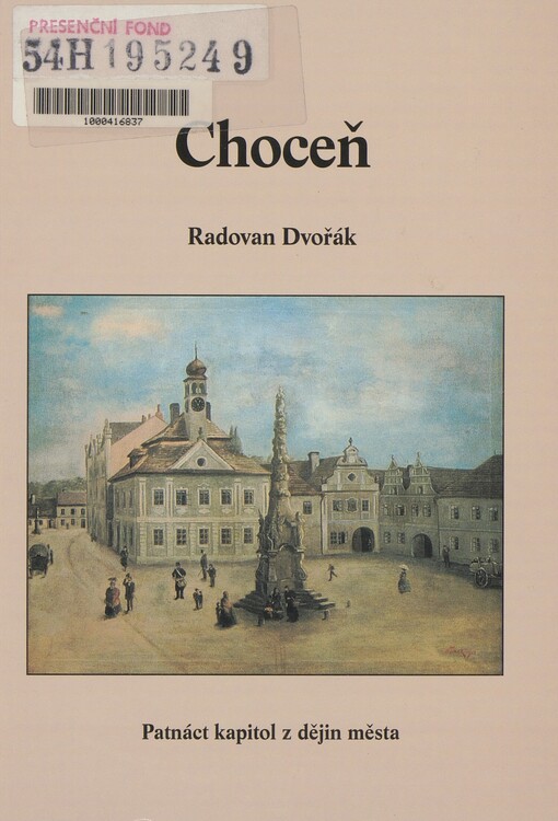 Choceň: (patnáct kapitol z dějin města)