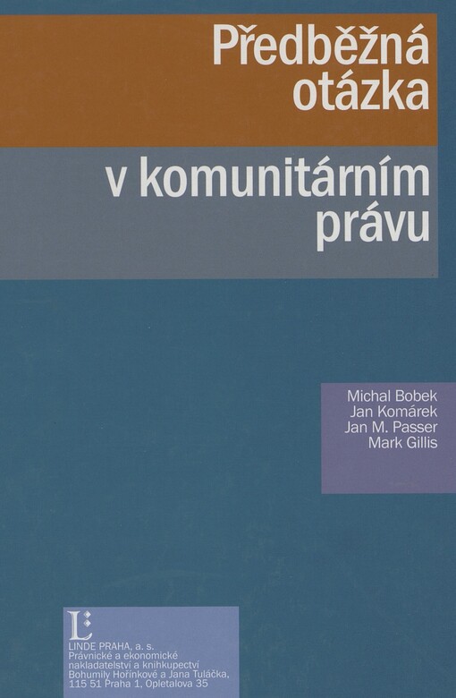 Předběžná otázka v komunitárním právu