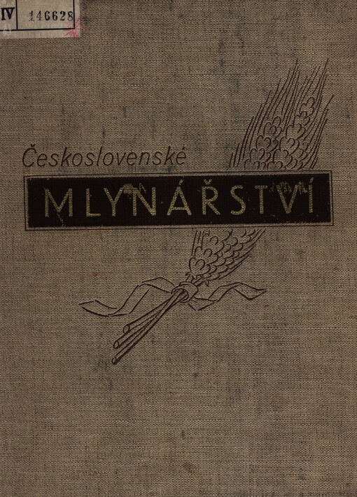 Československé mlynářství 1936