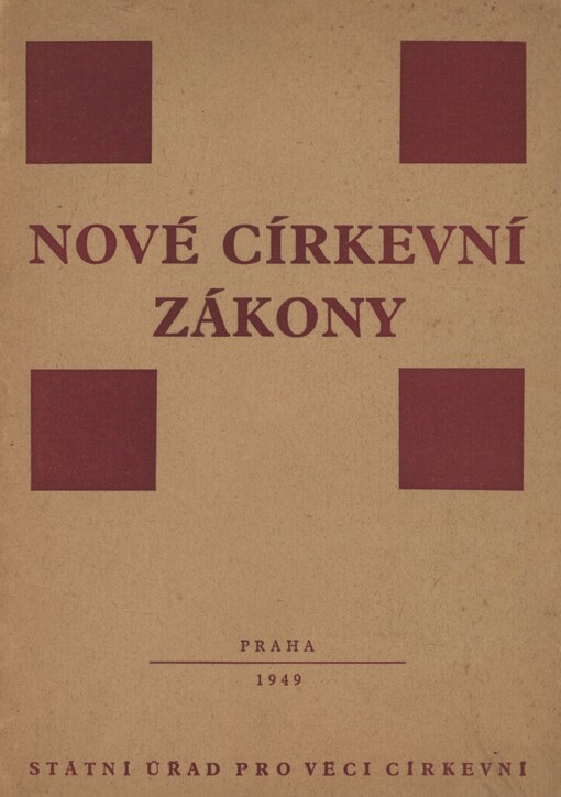 Nové církevní zákony