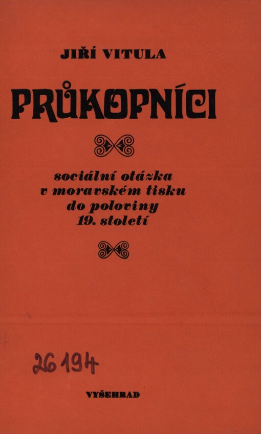 Průkopníci: sociální otázka v moravském tisku do poloviny 19. století