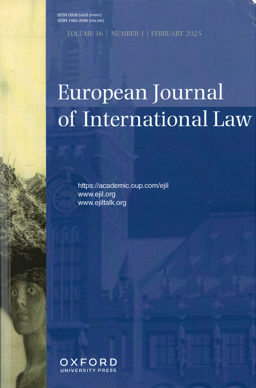 European journal of international law