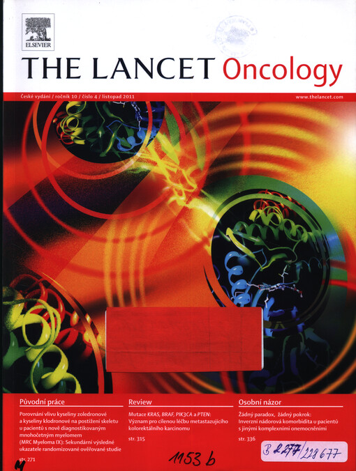 The Lancet Oncology : české vydání