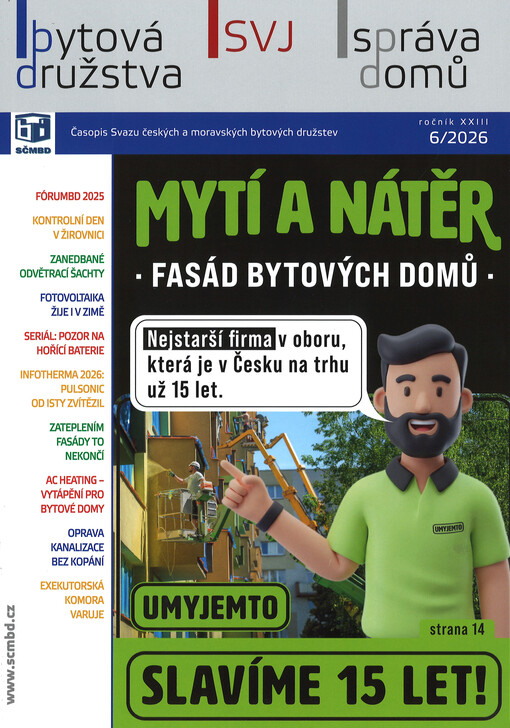 Bytová družstva-SVJ-Správa domů