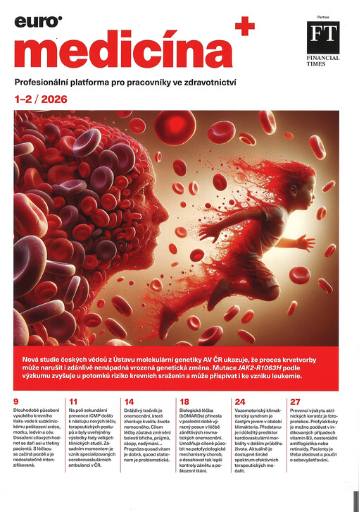 Euro medicína : profesionální platforma pro pracovníky ve zdravotnictví