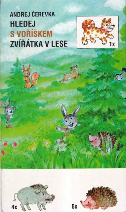 Hledej s Voříškem zvířátka ve vsi ; Hledej s Voříškem zvířátka v lese