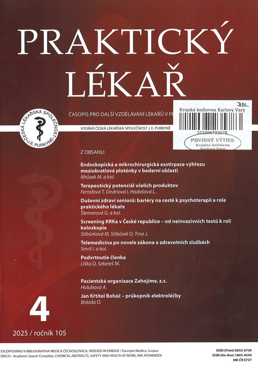 Praktický lékař : časopis pro další vzdělávání lékařů