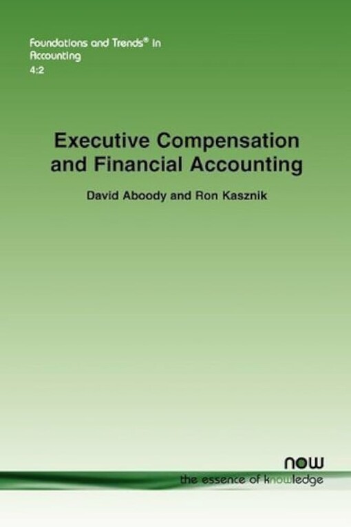 Executive compensation and financial accounting