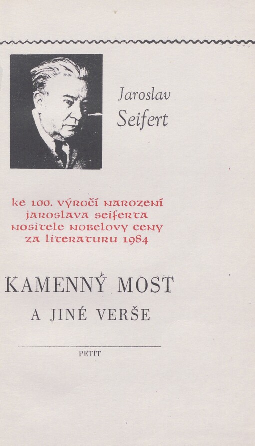 Kamenný most a jiné verše