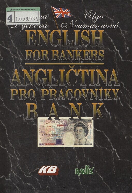 English for bankers =: Angličtina pro pracovníky bank