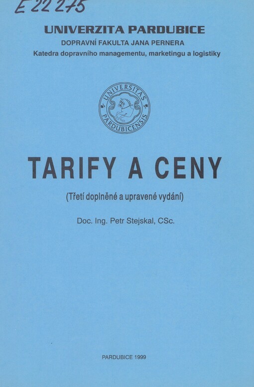 Tarify a ceny