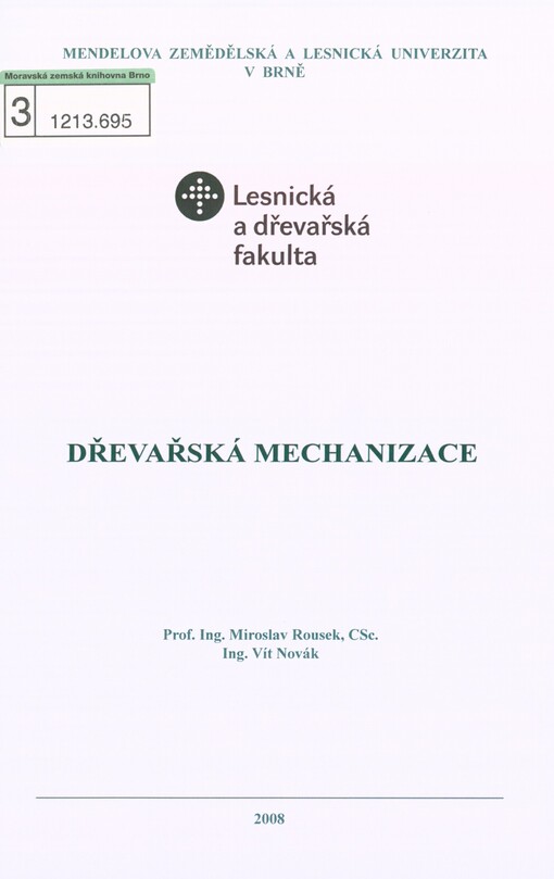 Dřevařská mechanizace